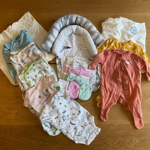 Newborn Baby Girl Lot of Must-Haves!